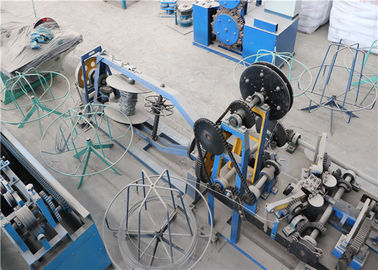 Китай Полностью автоматический автомат для изготовления колючей проволоки, двойной провод колючки извива ограждая оборудование поставщик